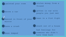 Checklist thing