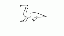 Gallimimus gallop