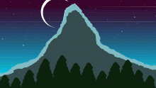 mountain peek