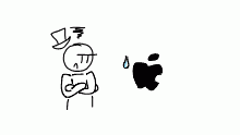 i'm a bit disappointed with apple