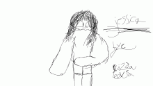 drawing someone called jessica