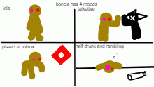 boncle has 4 moods