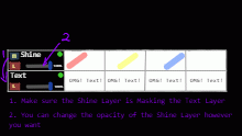 @FenderBender Text Shine Effect