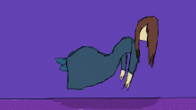 floating test animation