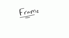 framed