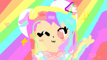 Rainbow girl