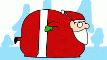 Santa is rollin