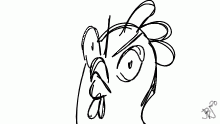 angry chicken