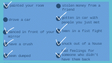 Checklist?