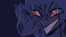 I can't draw horror