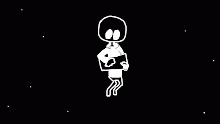 Floating in space with my computer