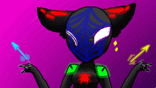 spiderglow shooting arrows owo