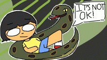 I'm afraid of snakes