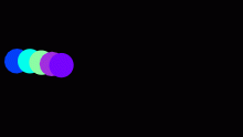 example of color palette for a peep