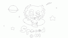 outlined sketch