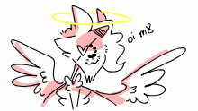 mini doodle of cupid lol