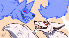 edgy dog & chaotic dog @wolf10133
