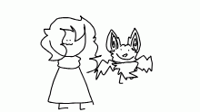 me and my pokemon!! UWU!