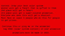 SOLAR SYSTEM CONTEST