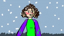 It's snowing!!