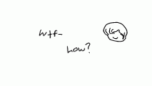 confused bean noises