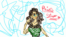 self portrait with mouse