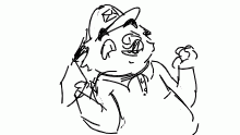 so my friend told me to draw a fox