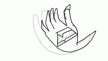 Mouth hand