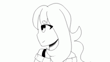 trying an anime style