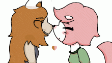 :>