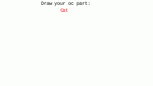 draw your oc part as