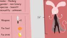 hedwig ref sheet