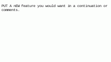 NEW FEATURE