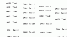 OMG! Text!