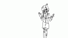 Maggie in an outfit ʕ•́ᴥ•̀ʔ made