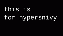 hypersnivy