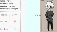 Poki ref sheet