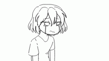 crying to an anime