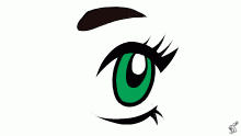 an eye
