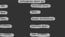 INformation about me!