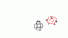 i drew my roblox character (AGAIN)