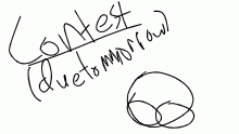!!contest due by tommorrow morn!!