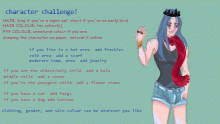 Character challenge