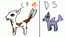 C.F and D.S
