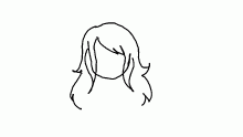 Hair flowing test