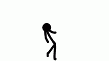 stickman fighting his inner demons