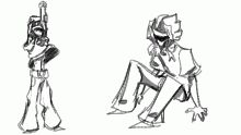 the boy sitting
