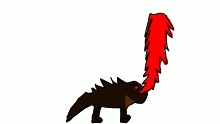 brown scaled dragon