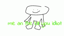 me 1 braincell