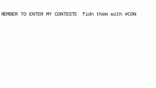 ENTER MY CONTESTS